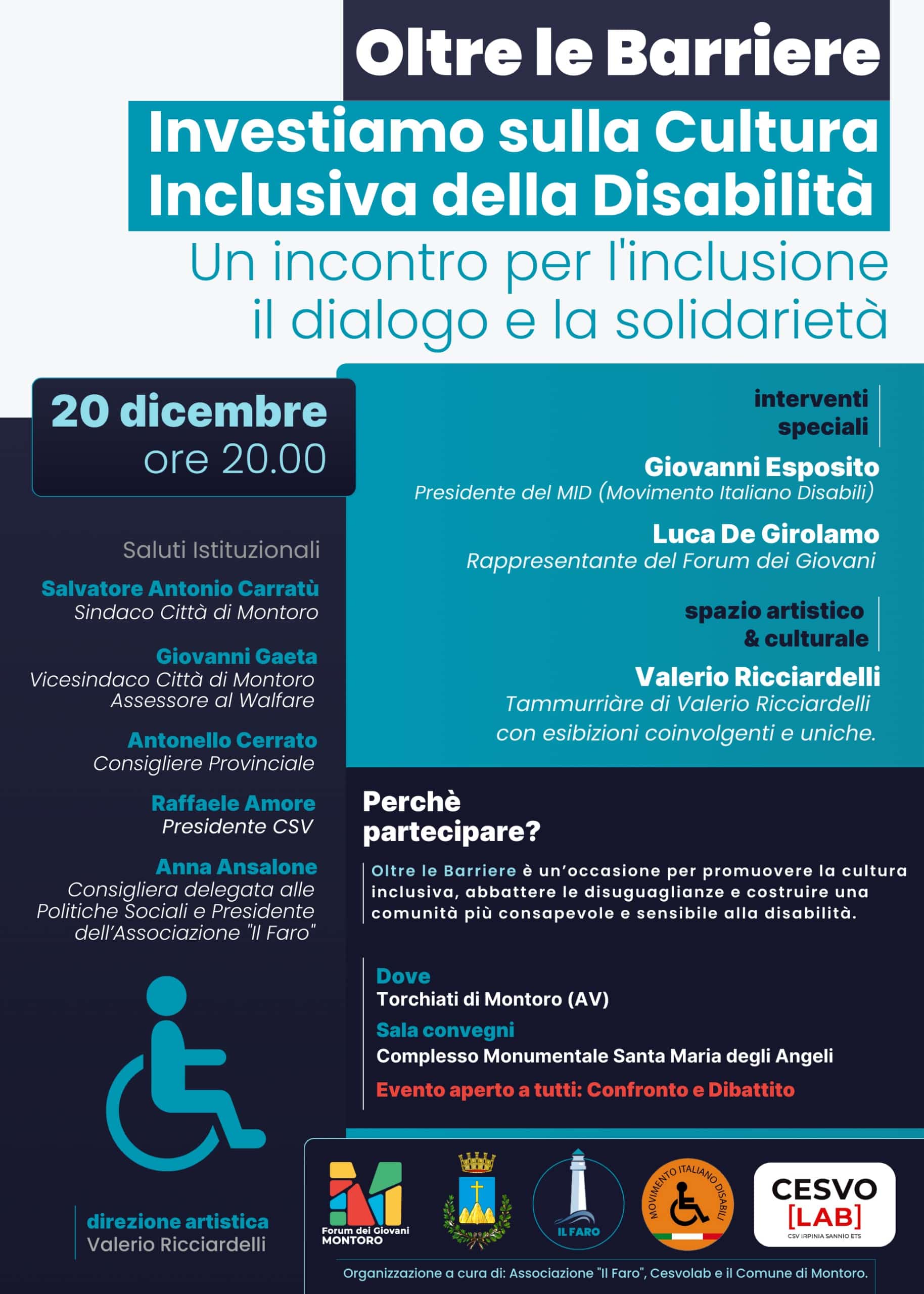 Oltre le Barriere: Un Incontro per l’Inclusione a Montoro 1 locandina evento oltre le barriere | contattolab.it